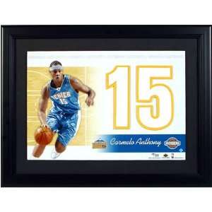  Nuggets Upper Deck Carmelo Anthony Numbers Collection 