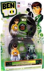 Ben 10 Ultimate Alien DVD 4  Action Figure 2 Pack Azmuth & Galactic 