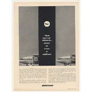  1962 Boeing 707 320C Cargo Jet Next Morning Delivery Print 