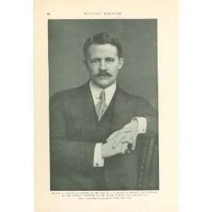  1906 Print Businessman George W Perkins 