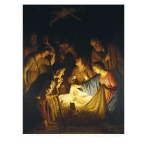   ) Giclee Poster Print by Gerrit van Honthorst, 9x12