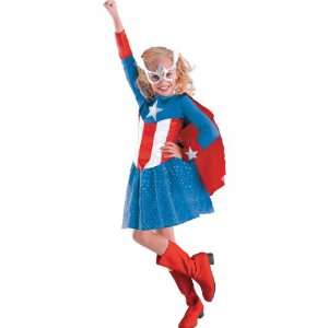 Captain America   Captain America Girl Classic Costume (Girl   Child 