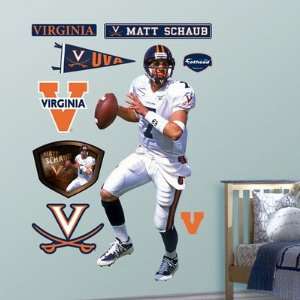 Matt Schaub Virginia Fathead NIB