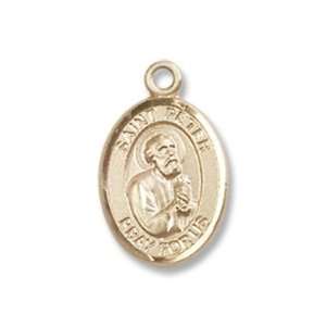  St. Peter the Apostle Small 14kt Gold Medal Jewelry