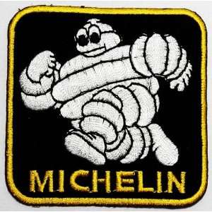 SALE 2.5 x 2.5 Michelin Man Racing Clothing Jacket Shirt Embroidered 
