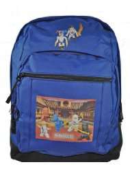 Ninjago Royal Blue Durable Backpack   Kai, Sensei Wu, Cole, Etc. Will 