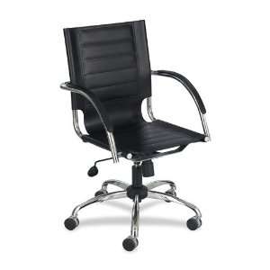  Safco Flaunt Managers Chair   Black   SAF3456BL Office 