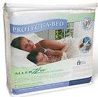 protect a bed aller zip smooth anti bedbug anti dustmite