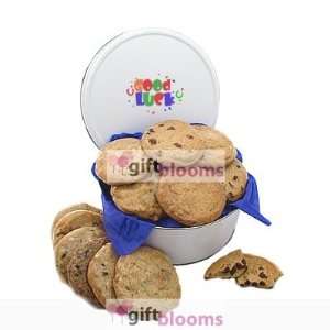  Good Luck Cookie Gift 3lb Tin   12 Gourmet Cookies