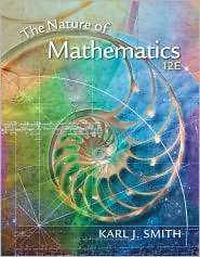 Nature of Mathematics, (0538737581), Karl J. Smith, Textbooks   Barnes 