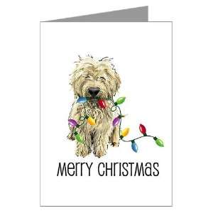 Doodle Christmas Lights Greeting Cards Package of Pets Greeting Cards 