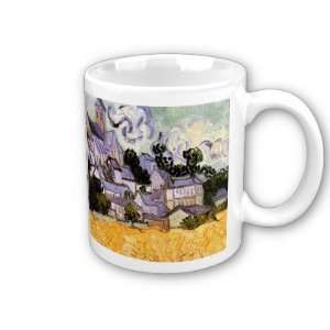  View of Auvers with Church by Vincent Van Gogh Coffee Cup 