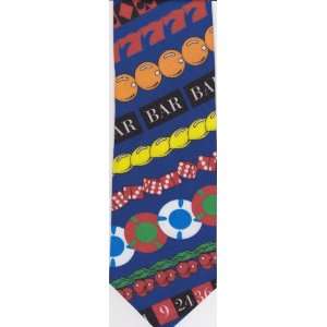  Casino Games Fun Tie by Ralph Marlin 