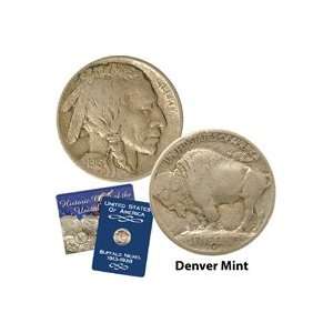  1913 Variety I Buffalo Nickel   Denver Mint Sports 