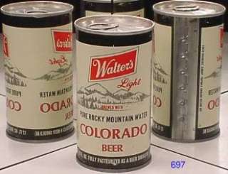   1974 LIGHT COLORADO BEER S/S CAN PUEBLO 81002 COLORADO 697  