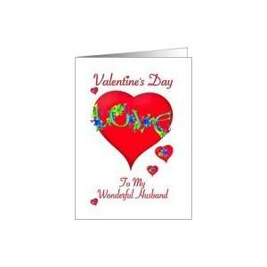 Valentine Greeting for Husband Card