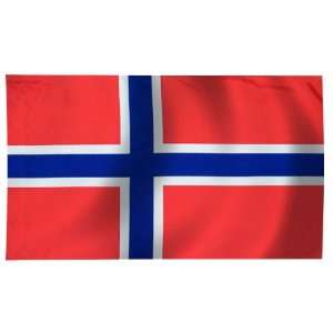  Norway Flag 3X5 Foot Nylon PH Patio, Lawn & Garden