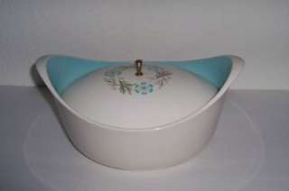 Taylor Smith Bridal Wreath Covered Bowl Casserole Dish  