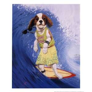  Surf Dawg Finest LAMINATED Print Scott Westmoreland 9x11 