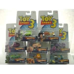   Bundle 8 of Pixar Toy Story 3 Complete Hot Wheel Cars 