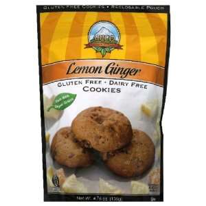 Arico Cookie, Dairy Free and Gluten Free, Lemon Ginger, 4.76 Ounce