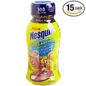 Nestle Nesquik Ready To Drink Flavored Milk, 100 Calorie Low Fat 
