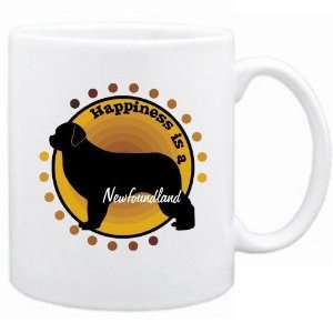  New  Happiness Is Newfoundland  Mug Dog