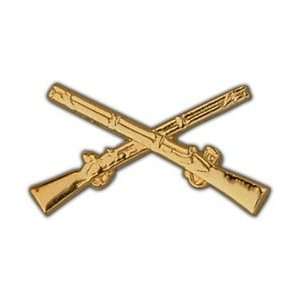  Large Gold Infantry Badge / Pin 