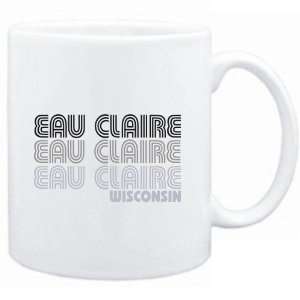  Mug White  Eau Claire State  Usa Cities Sports 