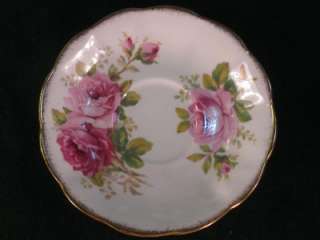 Royal Albert, American Beauty 4 tea cups & saucers  
