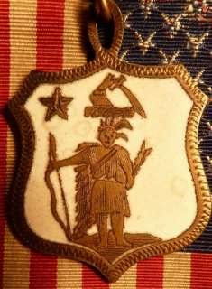 Civil War GAR 24th National Encampment Locket Medal Boston 1890   No 