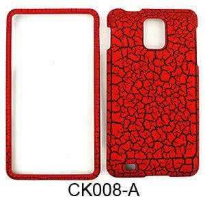  Red Egg Crack. Leather Finish Cell Phones & Accessories