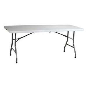 6 Resin Center Fold Multi Purpose Table