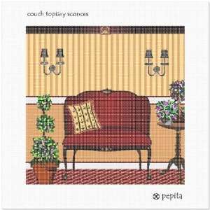  Couch Topiary Needlepoint Canvas Arts, Crafts & Sewing