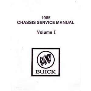  1985 BUICK CENTURY LESABRE RIVIERA SKYLARK Shop Manual 