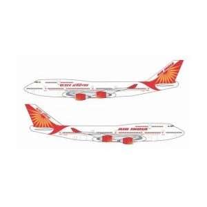  Dragon Wings Air India B747 400 Model Airplane Toys 