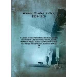 , ancient and modern. Charles Dudley Warner, editor; Hamilton 