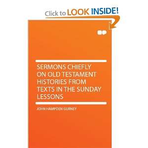   Histories From Texts in the Sunday Lessons John Hampden Gurney Books