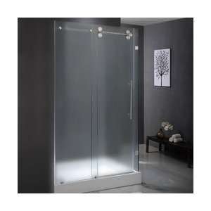   Shower Enclosure with Right Side Installation Chrome