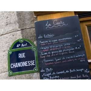 Brasserie Au Bougnat, Rue Chanoinesse, Ile De La Cite, Paris, France 