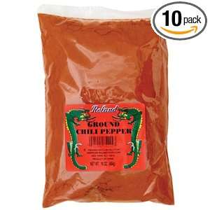 Roland Chili Powder, Red, 4 Ounce (Pack of 10)  Grocery 