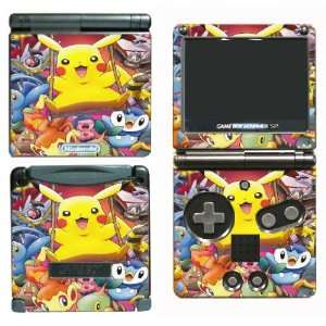 Pokemon Pikachu Friends game Vinyl Decal Skin Protector Cover 12 for 