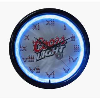 Coors Light Plasma Wall Clock