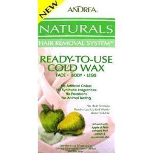  Andrea Naturals Ready To Use Cold Wax Apple Pear 5 oz. (3 