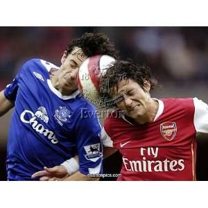 Arsenal v Everton 28/10/06 Arsenals Tomas Rosicky and Evertons Simon 