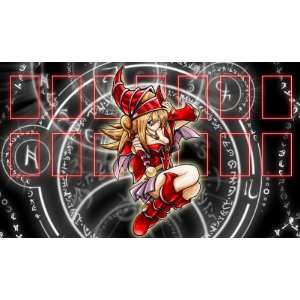  Yugioh Red Dark Magician Girl on Spell/Rune Circles Custom 