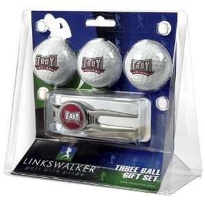 Troy University Trojans NCAA Kool Tool 3 Golf Ball Gift Packs