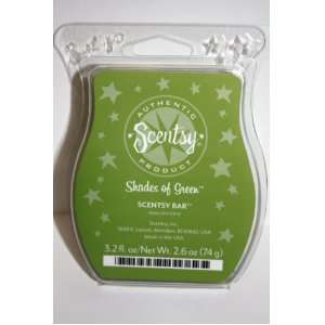 Shades of Green Scentsy Bar Wickless Candle Tart Warmer Wax 3.2 Fl Oz 