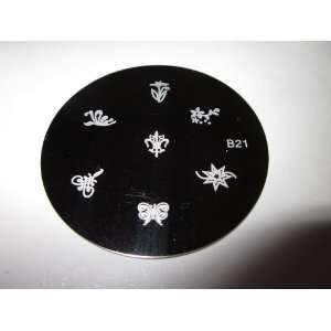  Stamping Nail Art Image Plate   B21 Beauty