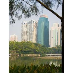 Litchi Park Lake, Shenzhen Special Economic Zone (Sez), Guangdong 